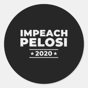 Adesivo Impeach Nancy Pelosi Pro Trump Desonesto Schiff Uc