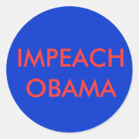 IMPEACH OBAMA STICKER