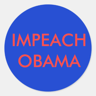ADESIVO IMPEACH OBAMA STICKER