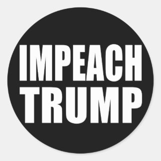 ADESIVO "IMPEACH TRUMP"