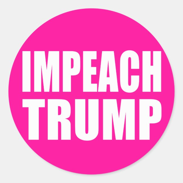 ADESIVO "IMPEACH TRUMP" (Frente)