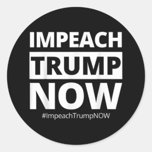 Adesivo Impeach Trump Agora Engraçado Trendência