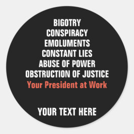 Adesivo Impedimento de Obstrução Emolumentos de Colusão Bi