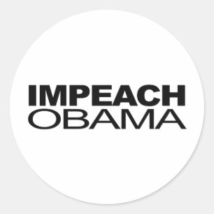Adesivo Impediz Obama