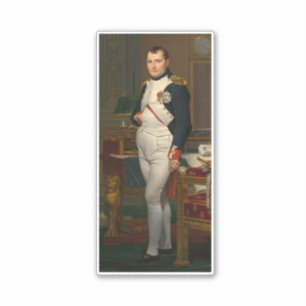 Adesivo Imperador Napoleão em seu estudo nas usinas