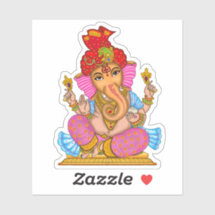 Adesivo impermeável brilhante do Senhor Ganesha