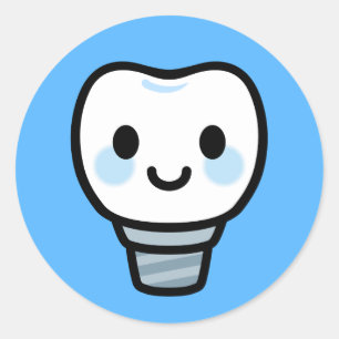Adesivo Implante Dentário Sorridente