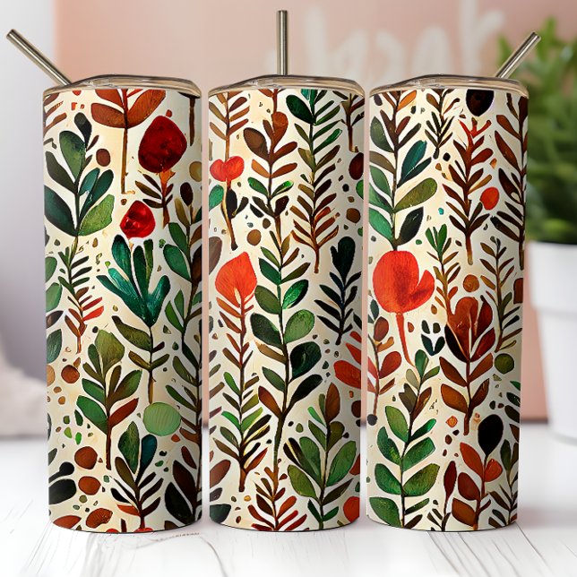 Adesivo Impressão botânico brilhante (Criador carregado)