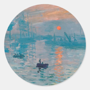 Adesivo Impressão Clausto sunrise impressionista