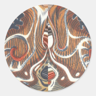 Adesivo Impressão de Abstrato de arte africana