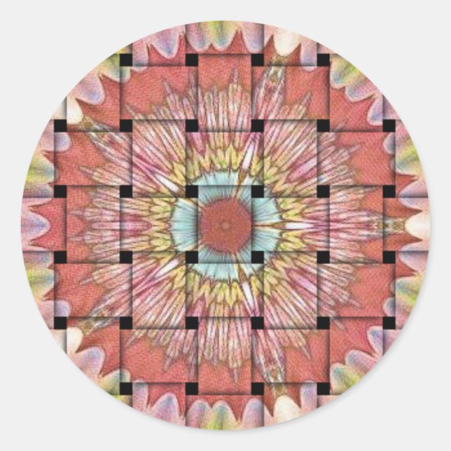 Adesivo Impressão de Arte Inspirada Africano - Design de T (Frente)