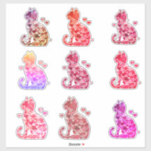 Impressão de Canvas de de Silhouette ArtFaux de C