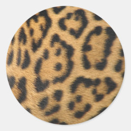 Adesivo Impressão de Leopardo