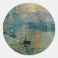 Impressão de Monet Levantamento do Sol (levante do