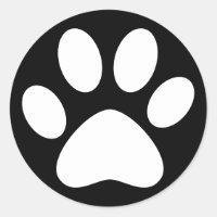 Impressão de Pata Fofa Pet Gato Cachorro Simples P