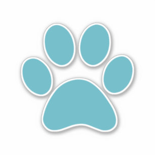 Adesivo Impressão de Paw