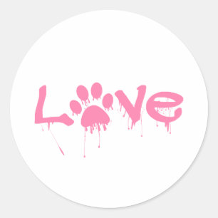 Adesivo Impressão de Paw