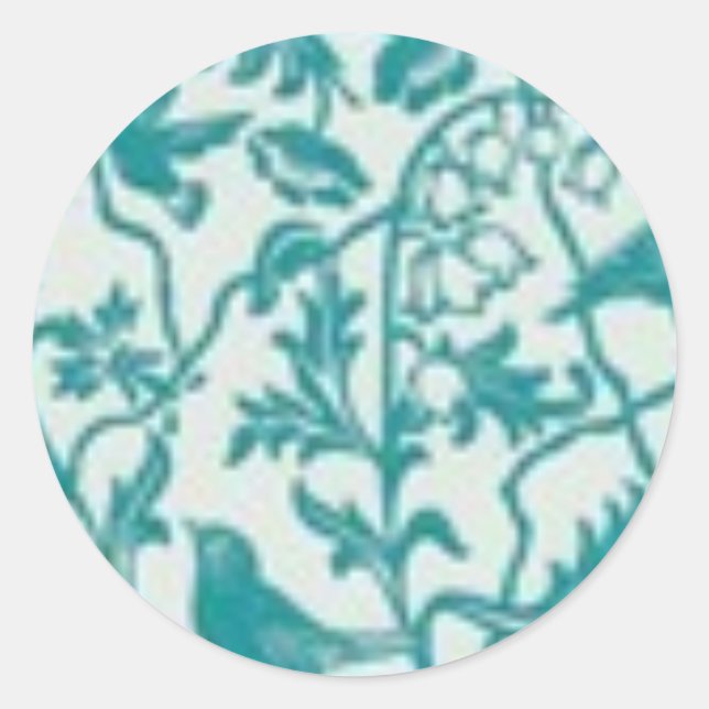 Adesivo Impressão de Teal - Adicionar Palavras para Person (Frente)