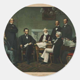 Adesivo [Impressão do armário de Lincoln baseado no pai 