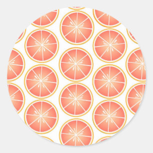 Adesivo Impressão dos citrinos - toranja
