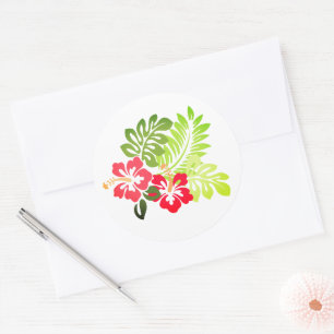 Adesivo Impressão havaiano