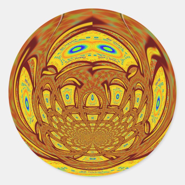 Adesivo Impressão ouro Amarelo De Luvas De Beisebol (Frente)