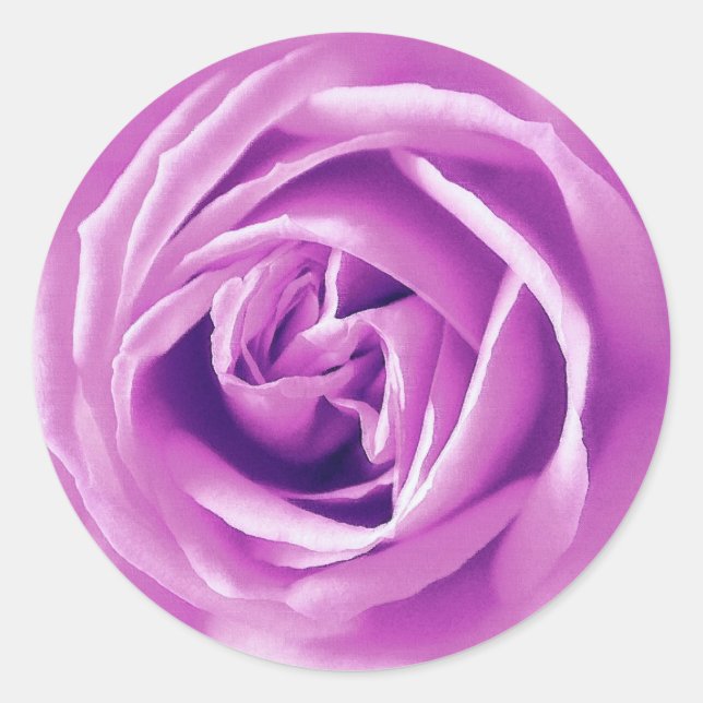 Adesivo impressão rosa lavanda (Frente)