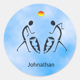 Adesivo Impressionante Africano Drumming iPhone / iPad cas