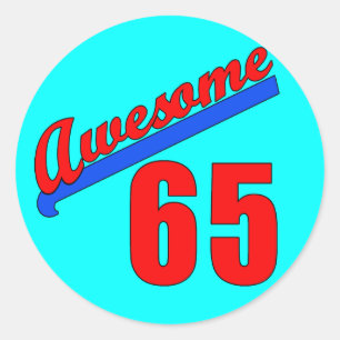 Adesivo Impressionante em 65 anos velho
