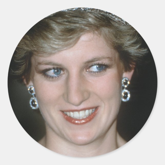Adesivo Impressionante! HRH Princesa Diana (Frente)