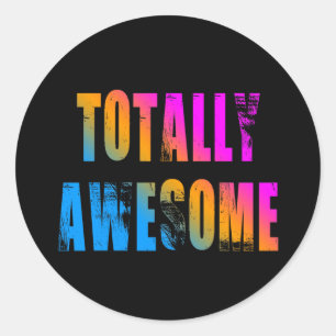 Adesivo IMPRESSIONANTE RETRO dos anos 80 do TIGRE de COREY