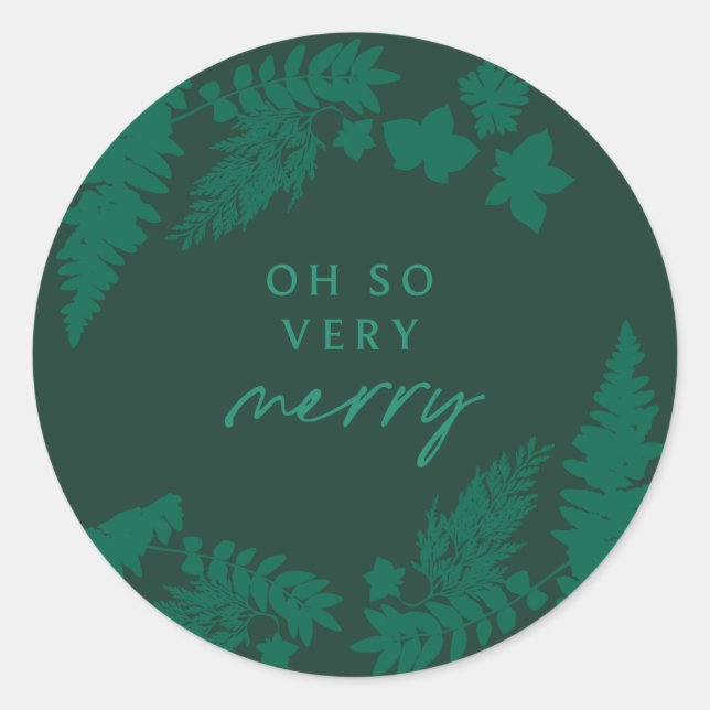 Adesivo Impressões Botânicas Oh Tão Feliz (Frente)