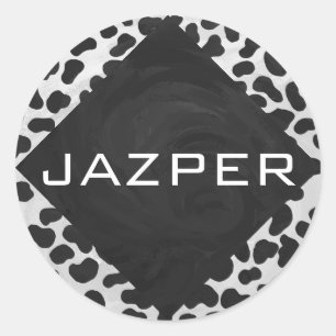 Adesivo Impressões Dalmacianos, Pretos e Brancos