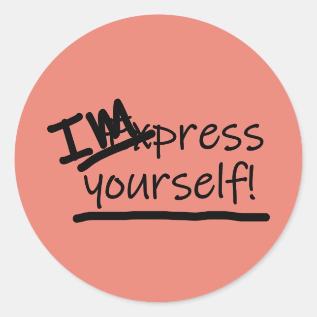 Adesivo Imprima-se (Frente)