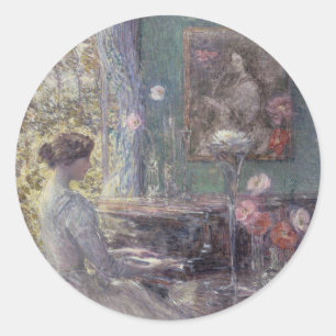 Adesivo Improvisação por Frederick Childe Hassam