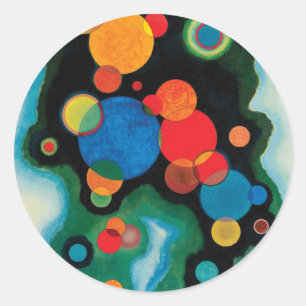 Adesivo Impulso aprofundado por Wassily Kandinsky