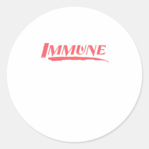Adesivo Imune - Design de sensibilização para o vírus Coro