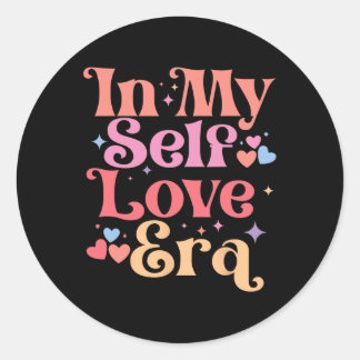 Adesivo In My Self Love Era Valentine's Day Heart Love Ret