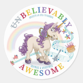 Adesivo Inacreditavelmente Incrível Unicorn Sticker