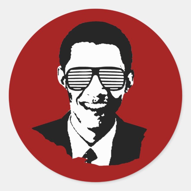 Adesivo Inauguração de Obama (Frente)