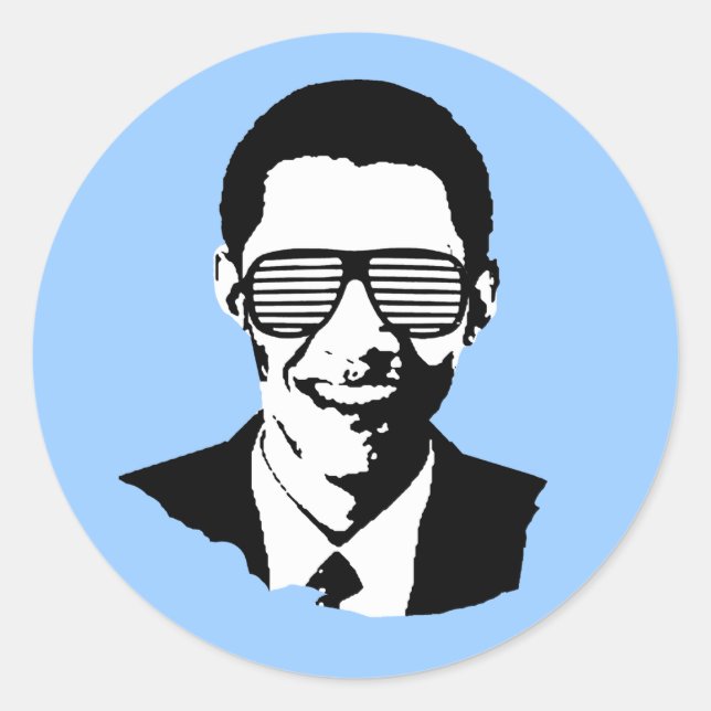 Adesivo Inauguração de Obama (Frente)