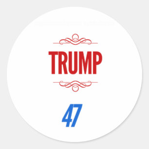 Adesivo Inauguração do Trump 2025 1