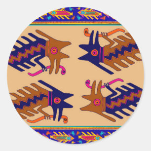 Adesivo Inca Tribal Serpente