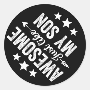 Adesivo Incrível Assim Como Meu Filho Pai Engraçado De Dia