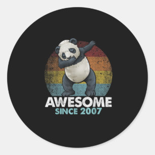 Adesivo Incrível Desde O Aniversário De Dabbing Panda 13