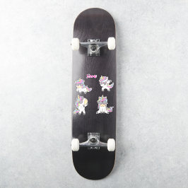 Adesivo Incrível Pink Cute Unicorns Sticker