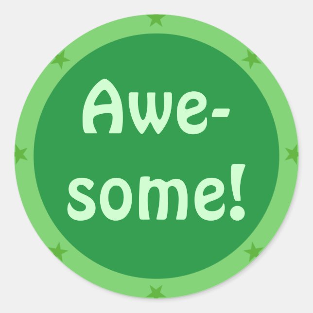 Adesivo Incrível - Série Teacher Sticker (Frente)