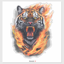 Adesivo Incrível Tiger