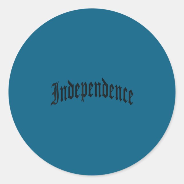 Adesivo Independência  (Frente)
