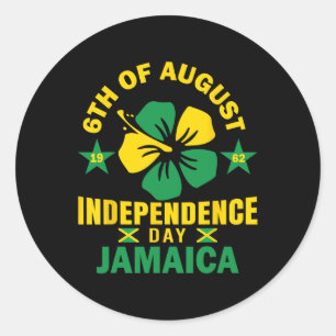 Adesivo Independência Camisa 6 agosto 1962 Bandeira jamaic